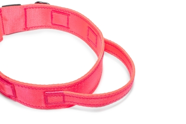 Preview: Halsband Fidlock®-Magnetverschluss mit Griff - pink